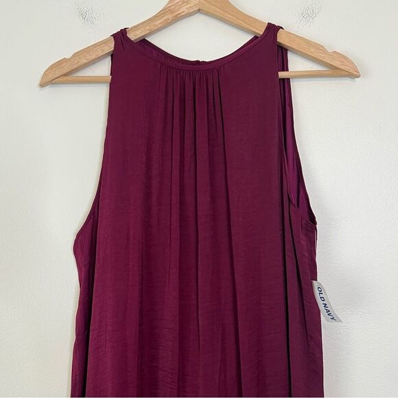Old Navy High Neck Swing Mini Dress NEW Size Medium - Picture 4 of 10